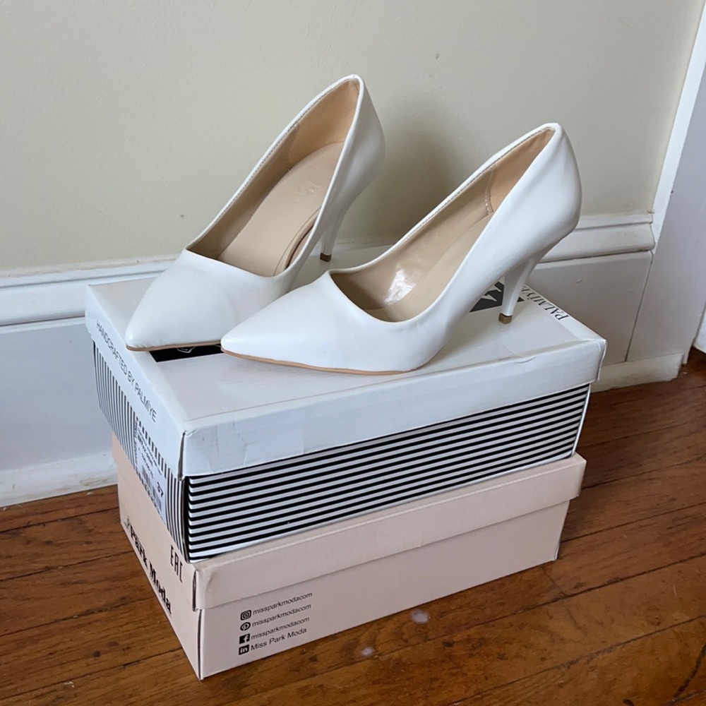 White heels